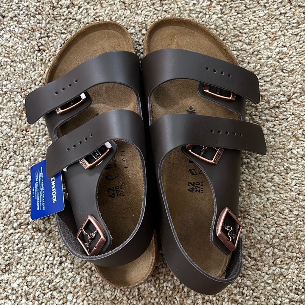 Birkenstock Brown Sandal Nwt - Size 42
